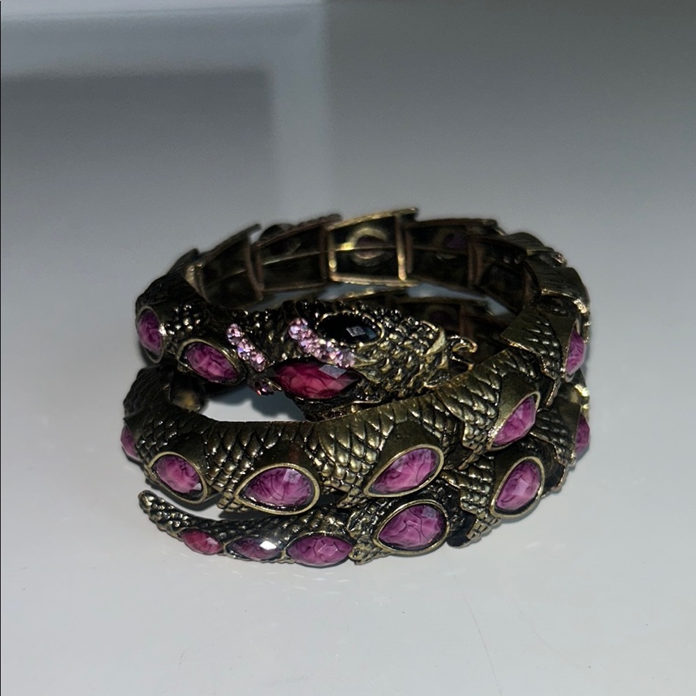 (4 for $12) Snake Bangle Bracelet
